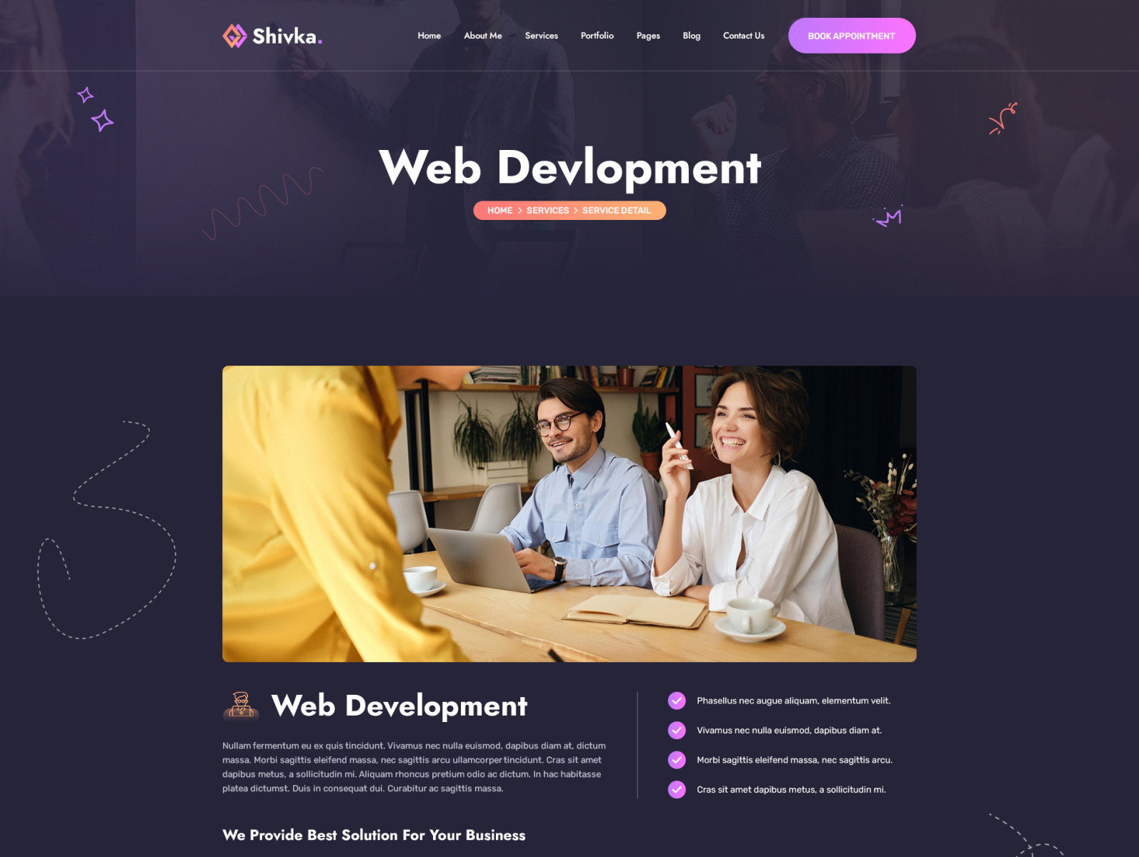 Agency WebSite by Mohammad Mamun on Dribbble