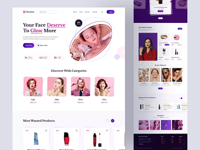 Skin Care app branding design graphic design illustration logo typography ui ux vector