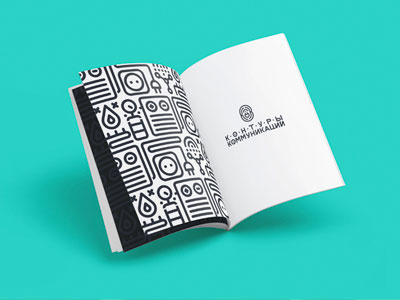 logo & id book behance flat line linestyle logo logocollection mishapriem