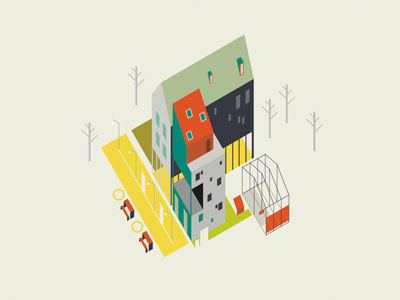 Urban Methods - Genome architecture city flat housing illustration mishapriem placemaking urbandesign urbanism vector