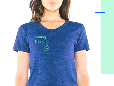 Ebay Selling Design Logo & T-Shirt blue colorful ebay green logo mint neon simple tag tshirt two toned