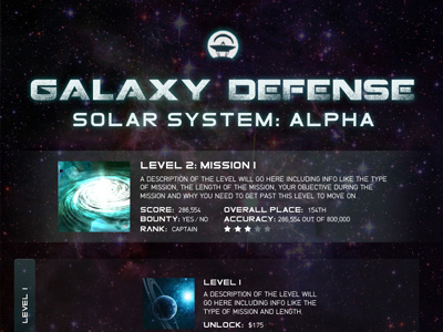 Galaxy Defense galaxy game solar space stars