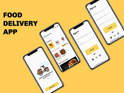 Food Delivery App Design