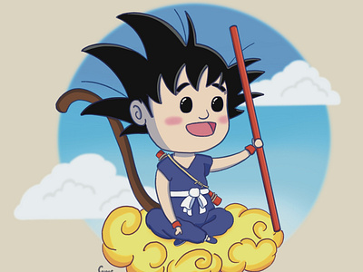 Commission work 2 - Kid Goku