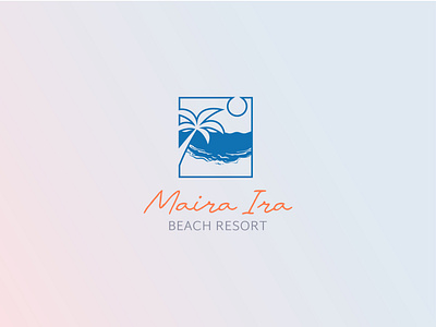 Maira Ira Beach Resort logo brandmark graphic design graphicdesign logo logodesign logofolio logoinspirations logomark logos mark