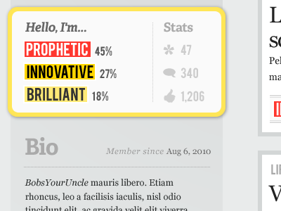 Fusist profile stats at-a-glance fusist hello label profile user