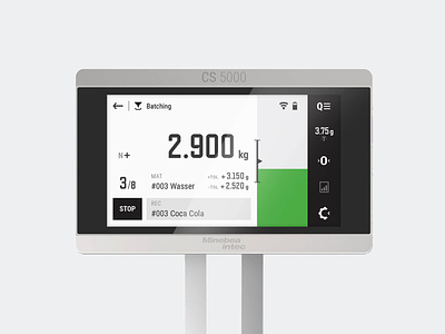 Interface design for industrial scales design industrial interface scales screen ui ux uxdesign uxui