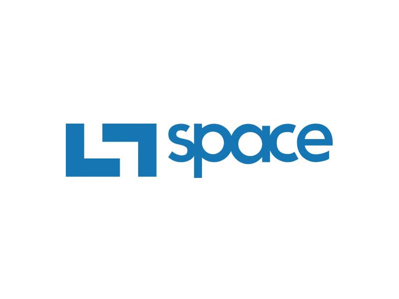 #ThirtyLogos - Space blue challenge logo office space thirtylogos white