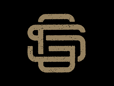 GS Monogram icon letters logo mark monogram