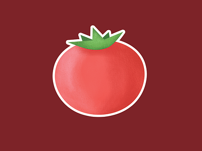 Turmater sticker stickermule tomato