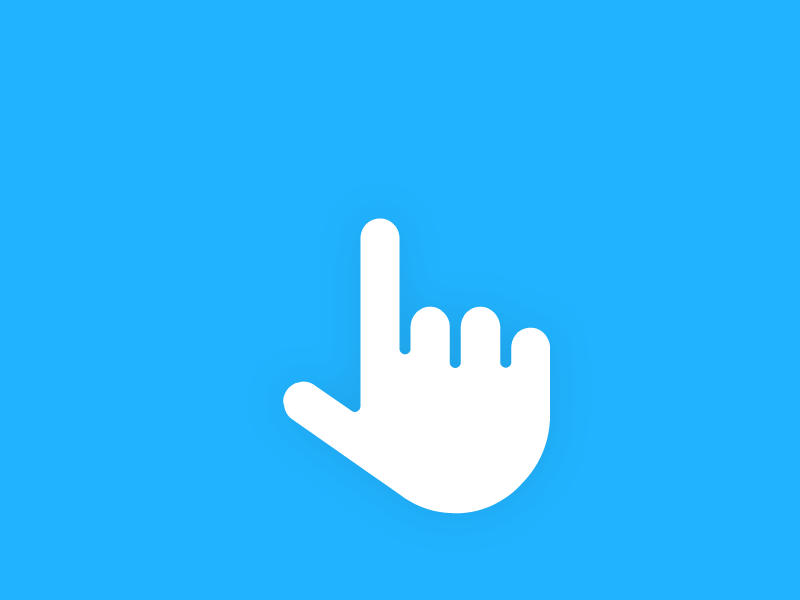Tap Tap animation gif hand point tap ui