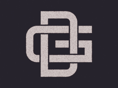 DG Monogram badge lettering logo monogram typography
