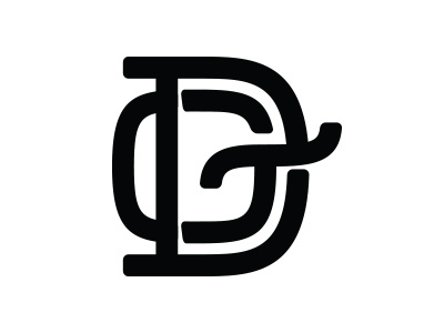 Dg Monogram v2 and badge black branding corners d dg g identity lettering level logo mark monogram rounded type typography up vector white