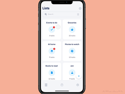 To Do Onboarding events home lists mobile design mobile ui priority reminder scheduling to do ui uidesign ux