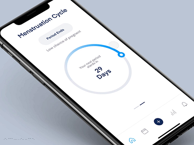 Menstruation Cycle calendar cycle dates days fertile menstruation mobile app mobile ui ovulation periods ui ux uxdesign