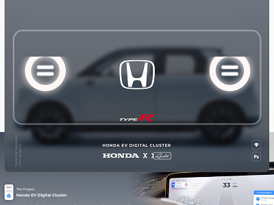 Honda EV Digital Cluster