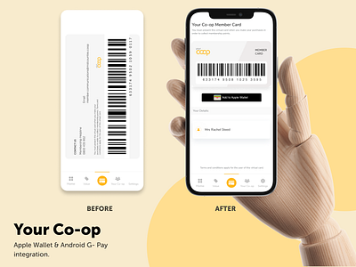 Your Co-op - Wallet Integration app applewallet developer gpay wallet wallet integration your coop