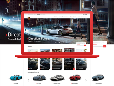 Porsche Website Redesign