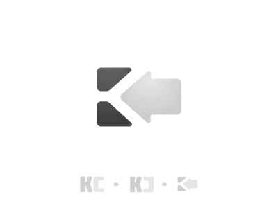 KC concept c design identity k kc lettering logo logotype mark monogram symbol type