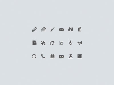 UI icons clean icons pictogram ui vector