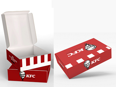 KFC Meal Box Design.