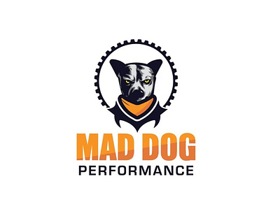 Mad Dog Logo character design dog logo doglogo illustration logo mad logo maddoglogo mascot mascot logo performance vector