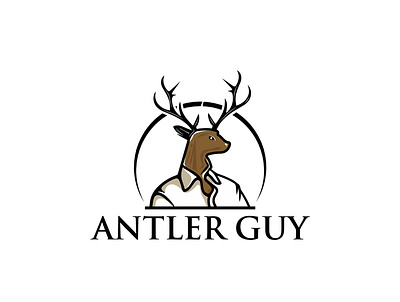 Antler Guy Logo antler antler guy logo antler logo character deer deer logo design guy logo hunting hunting logo icon illustration logo mascot mascot logo vector