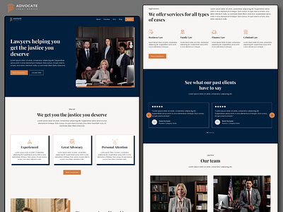 Law Firm Website branding design graphic design law firm website web design