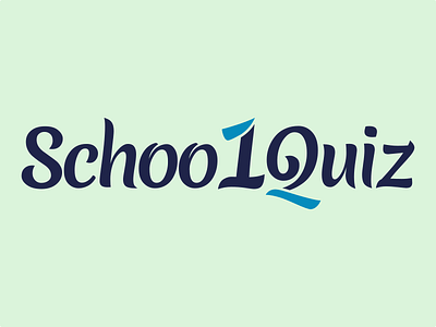 Schoolquiz App Logo design logo