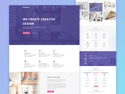 Agency Landing Page