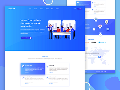 Agency Landing Page Exploration