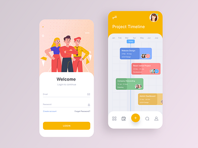 Project Management App Concept 2