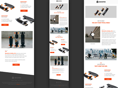 Boosted Board Email Template Concept