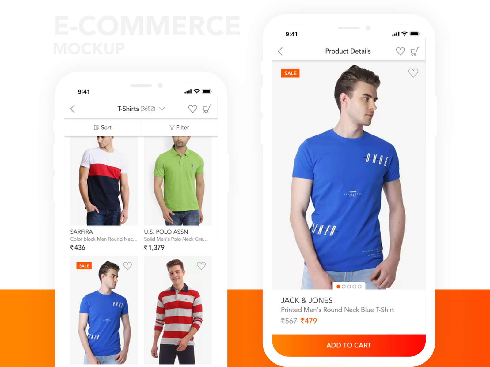 E commerce App by Rajesh Raveendran on Dribbble