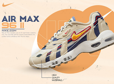 Nike Air Max 96 II branding design graphic design nike snea
