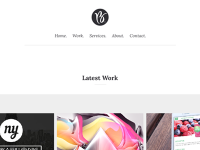 New Portfolio Rebrand blackandwhite branding portfolio redesign