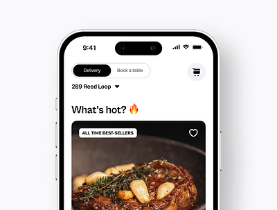 Steakhouse App UI app design food food ordering graphic design home homescreen illustration ios mobile ui user experience user experience design user interface user interface design