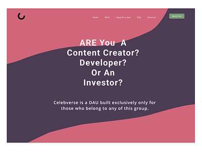 DAU landing page