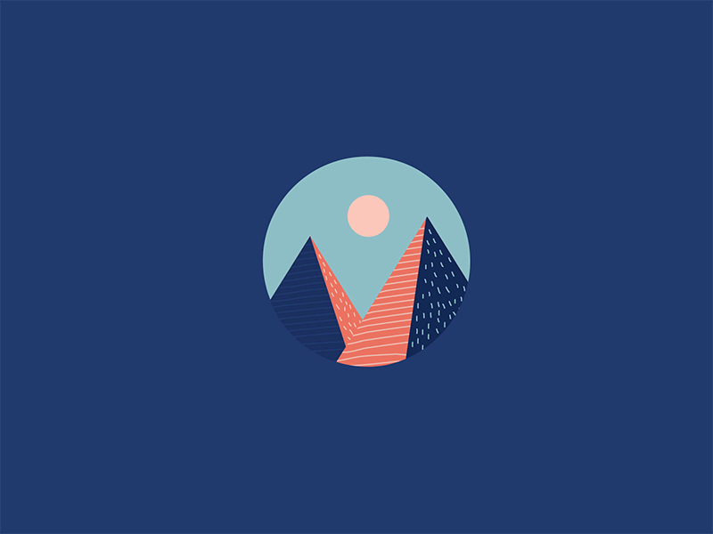 Hang glider illustration by Katy Gravett on Dribbble