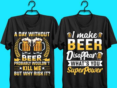 Best beer T-shirt design.