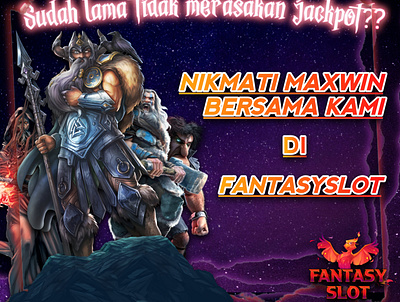 Fantasyslot Game and Entertaiment !! MAINKAN SEKARANG !! 3d animation branding graphic design logo motion graphics
