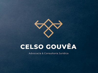 Celso Gouvêa advogado brand branding graphic design law lawyer logo