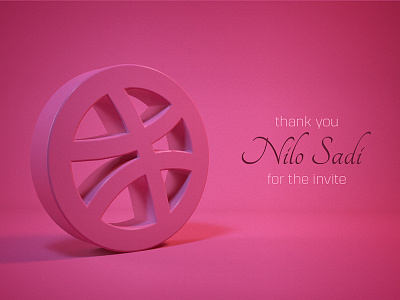 Thank you @nilosadi dribbble invite thanks