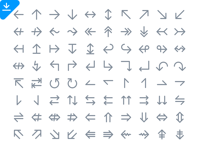 Unicode Arrows