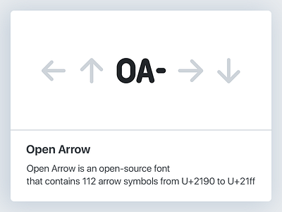 Open Arrow open graph image arrow font icon og open opengraph symbol
