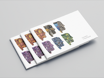 Art Catalogue Design branding design graphic design illustration logo typography vector