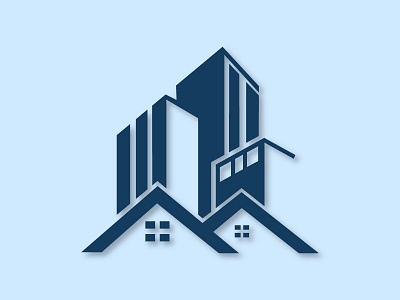Logo For Real estate company branding illustration logo design vector design