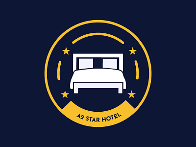 Logo For Hotel branding illustration logo design vector design