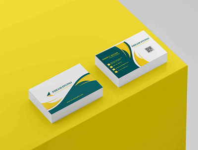 Visiting Card branding illustration logo typography
