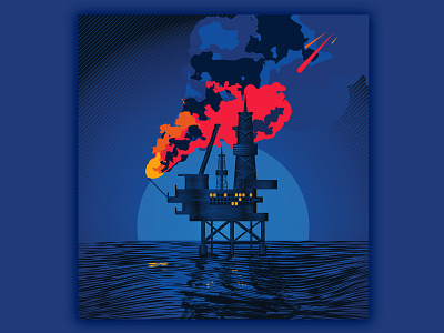 Oil Rig designs, themes, templates and downloadable graphic elements on  Dribbble